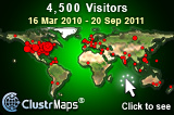 Locations of visitors to this page